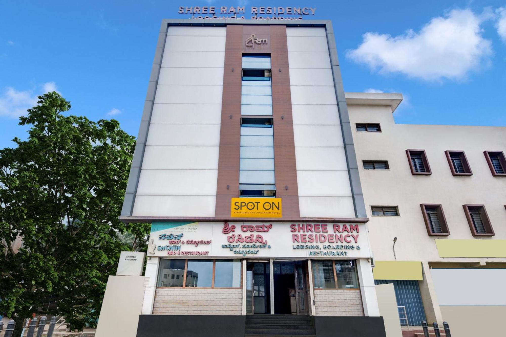 胡布利 Spot On Shree Ram Residency酒店 外观 照片